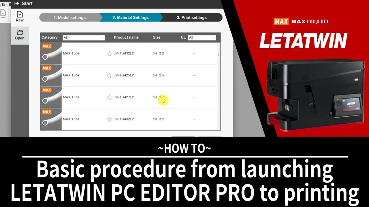 LETATWIN Software Movie