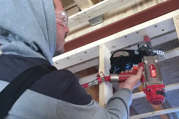 2x4 wood to Steel I-Beam