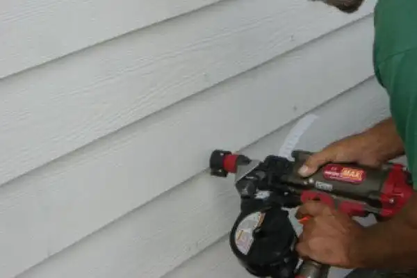 Fiber Cement Siding to Concrete