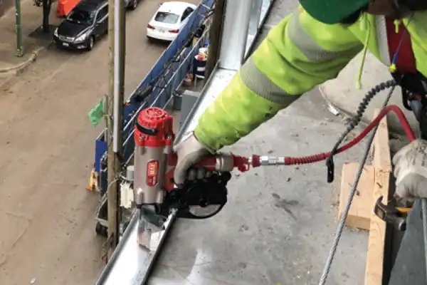 Exterior Track to Concrete